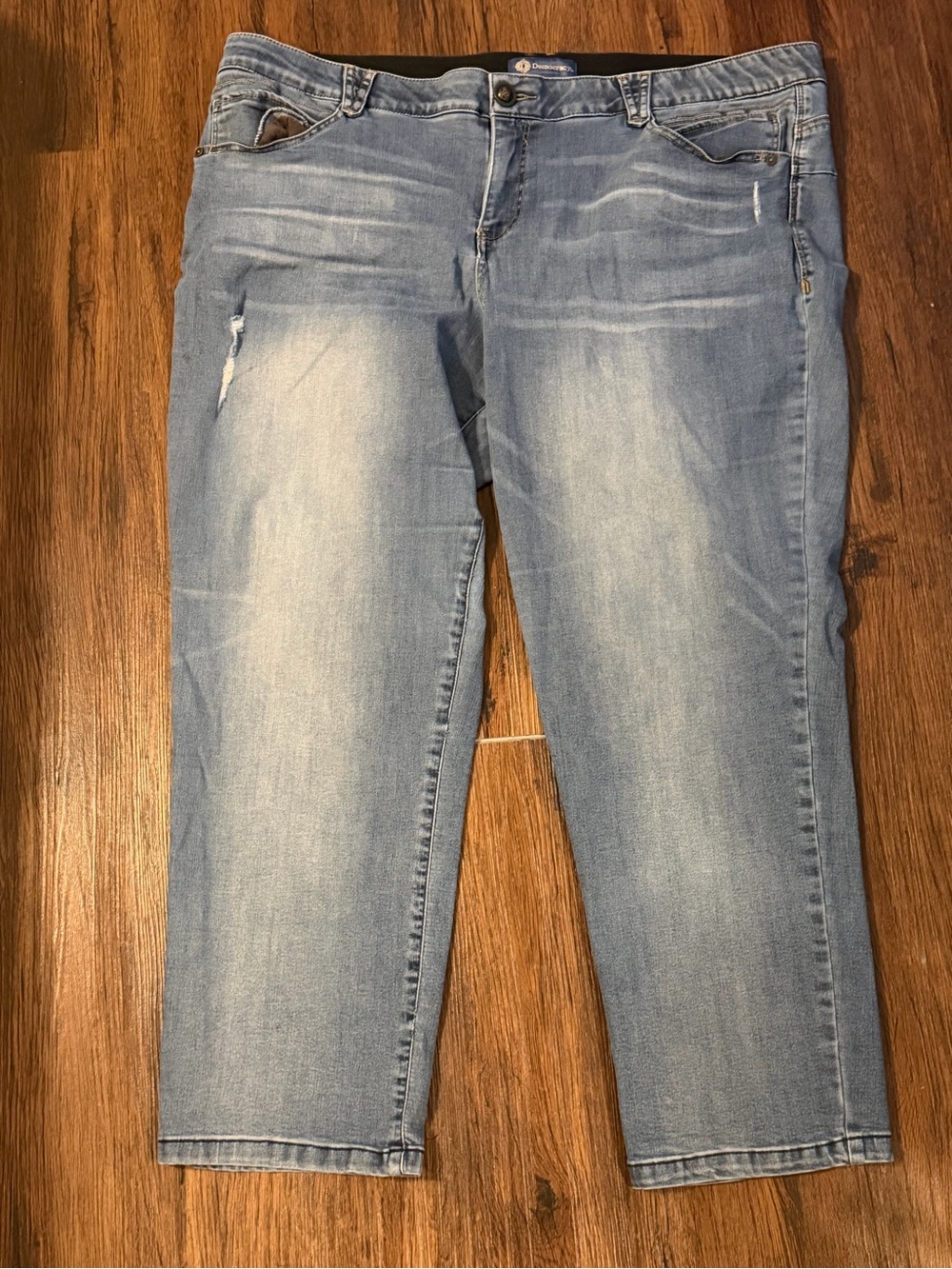 Democracy Absolution Light Blue Stretch Denim Jeans size 24W